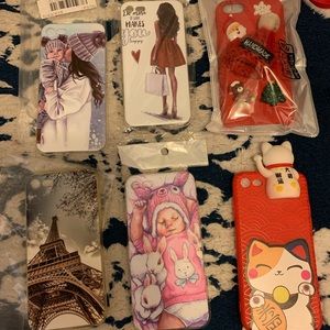 📲New 👍🏻 iPhone 7 cases bundle of 6